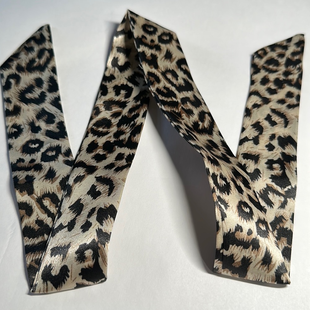 Two Thin Purse Scarves / Hair Bands / Scarves - #802 - Picture 2 of 6